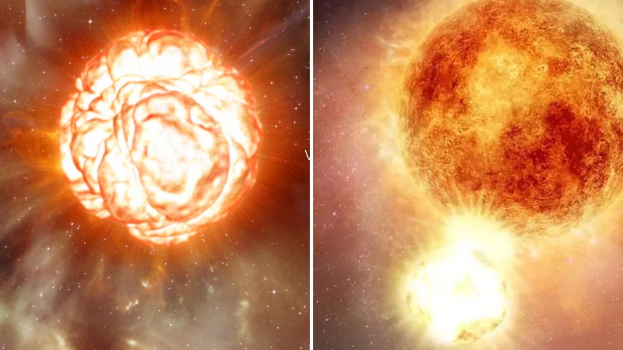 Betelgeuse, la “monstruosa” estrella roja, explotó y el Hubble captó el momento exacto: restos cayeron en el espacio