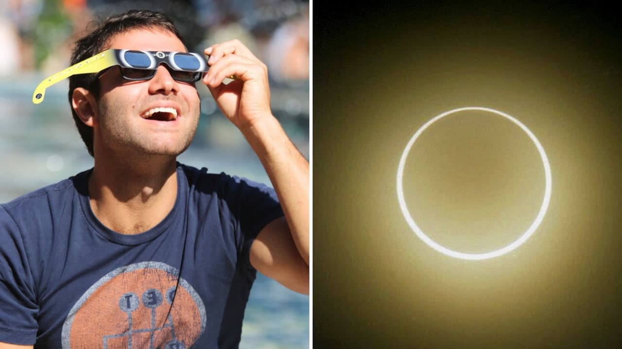 Habrá un eclipse anular de Sol el 2 de octubre, ¿en qué países se verá este 'anillo de fuego'