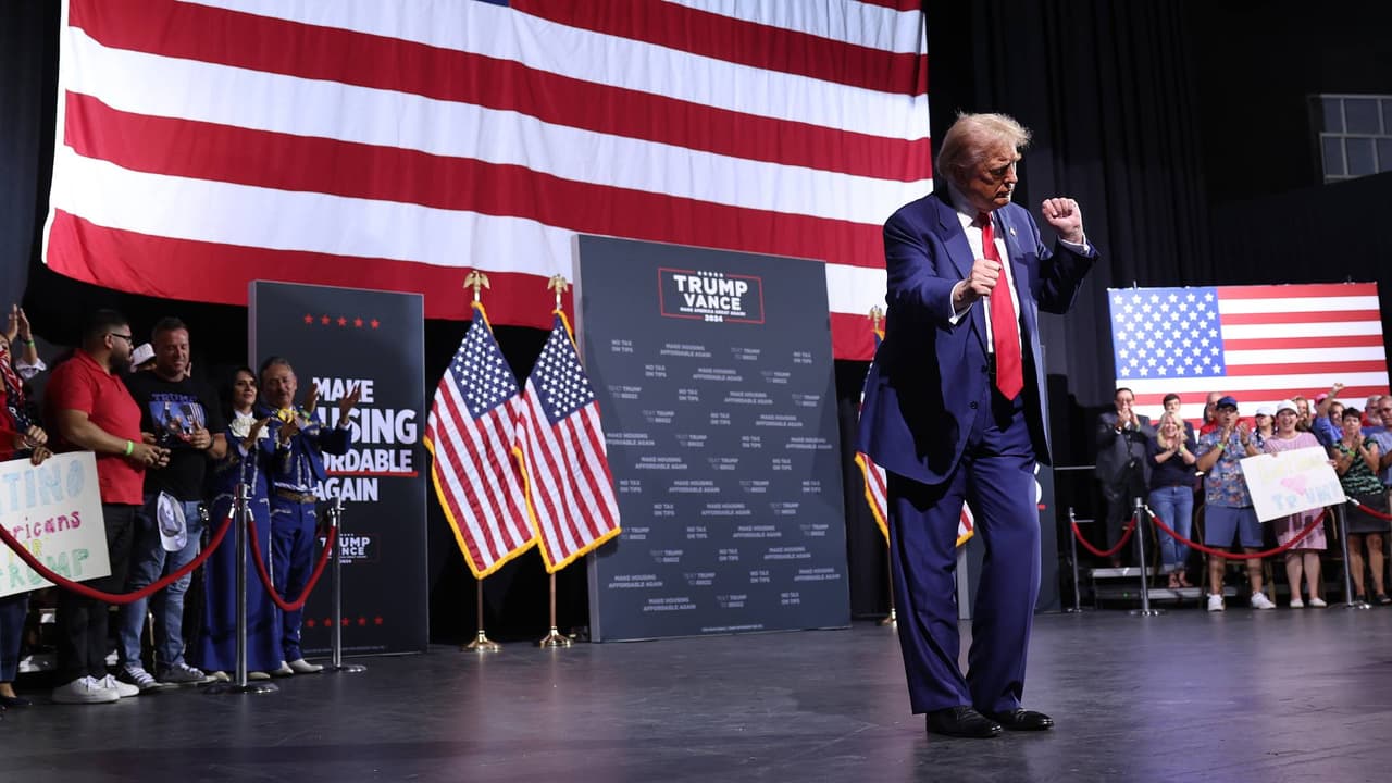 Sensibilidad e hinchazón: ¿Por qué varios asistentes a mitin de Trump en Tucson reportaron problemas en los ojos?