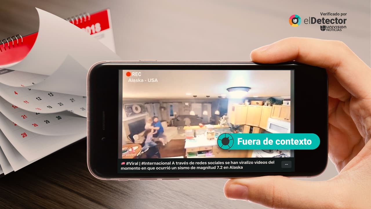 Ese video de un padre que parece olvidar a su bebé no fue en el terremoto de julio en Alaska