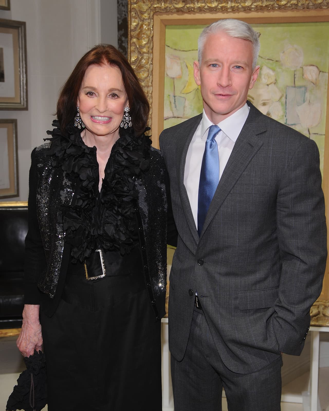 Se destapa Gloria Vanderbilt, madre de Anderson Cooper
