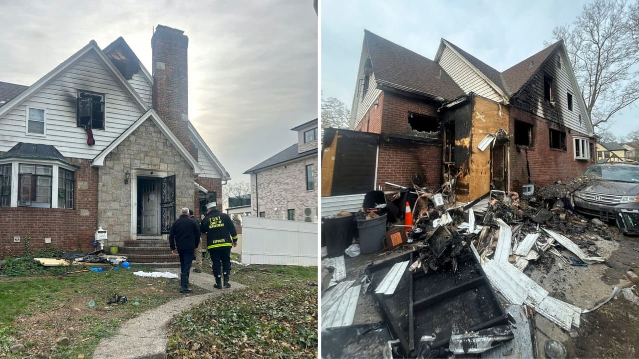 Incendio en casa de Queens deja 3 muertos: no tenía detectores de humo ni salidas seguras
