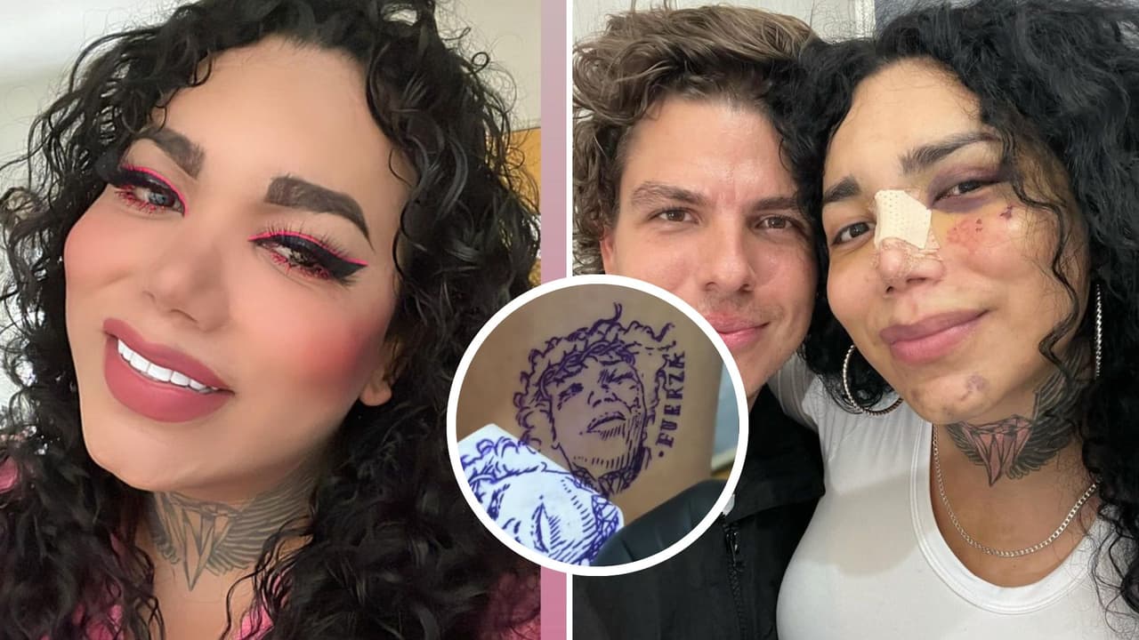"Fan" se tatúa el rostro de Paola Suárez golpeada y causa indignación: así reaccionó 'La Perdida' al video