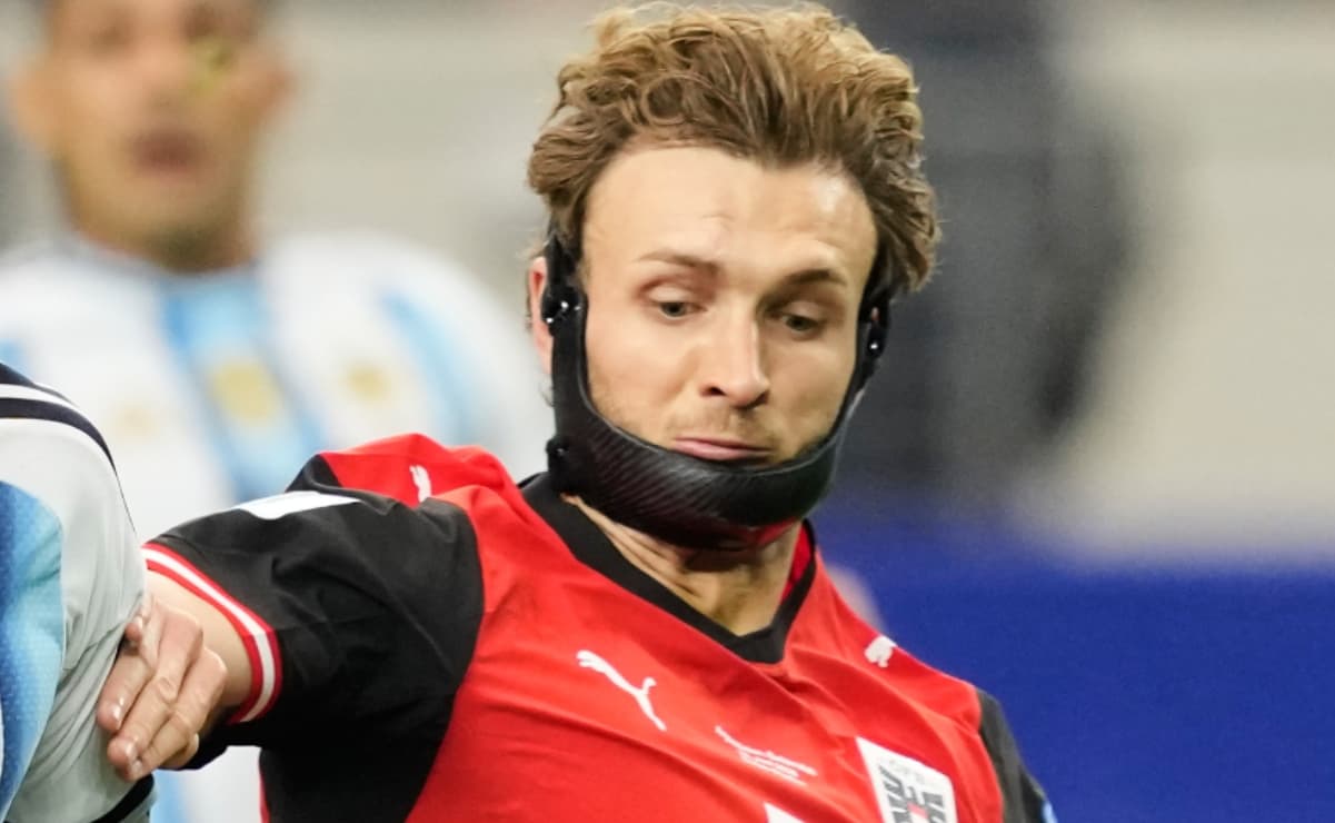 ¿Por qué Stefan Posch jugó el Argentina vs. Austria con una máscara protectora?