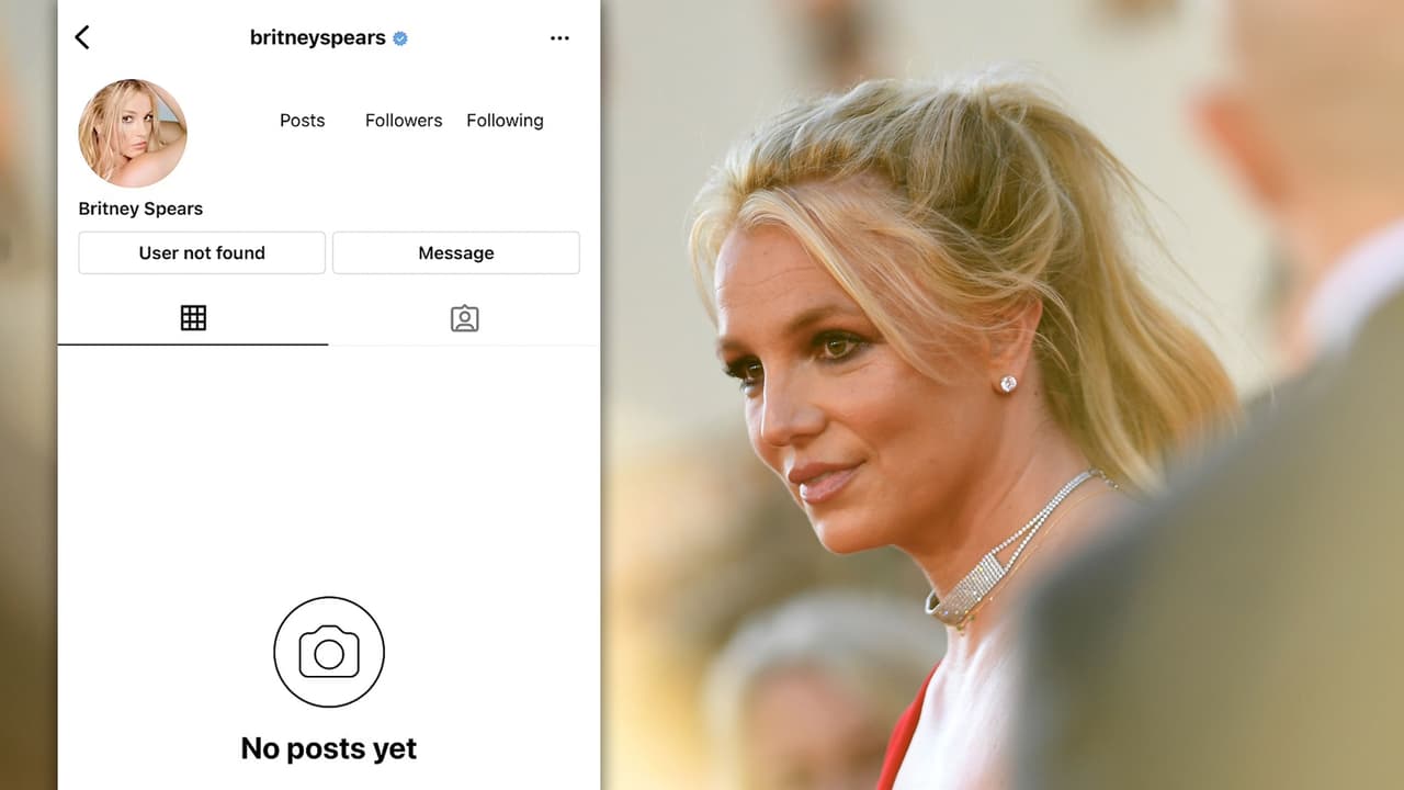 Sin explicación: Britney Spears cierra nuevamente su cuenta de Instagram