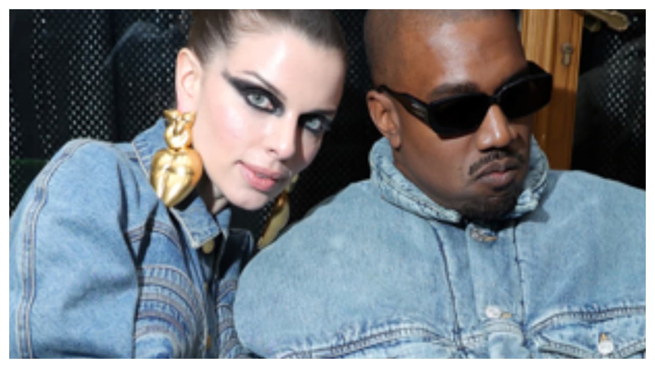 Julia Fox debuta en una alfombra roja con Kanye West tras aclarar que no está con él por su dinero
