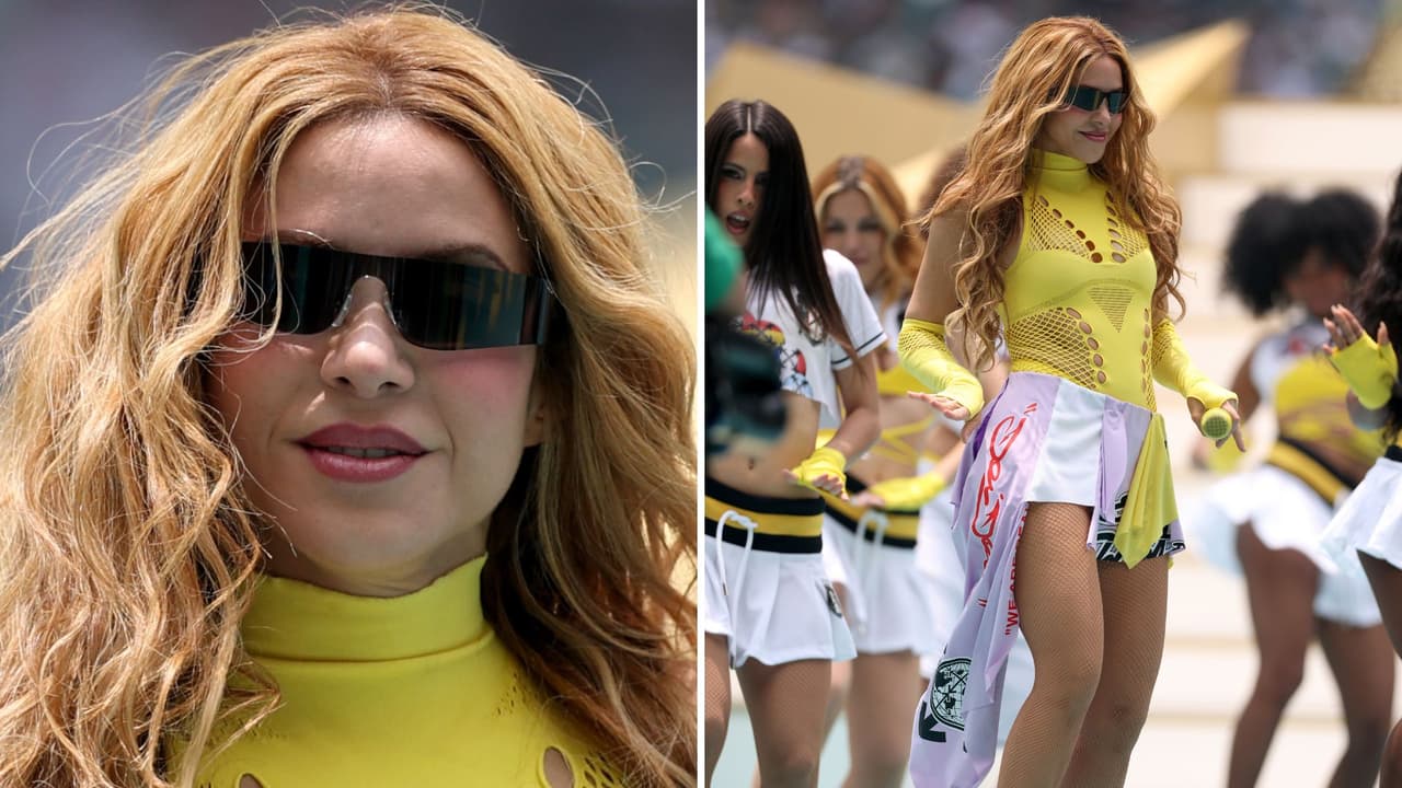 Shakira deja ver de cerca su rostro tras señalamientos de que lucía “diferente” en la inauguración del Mundial de Futbol