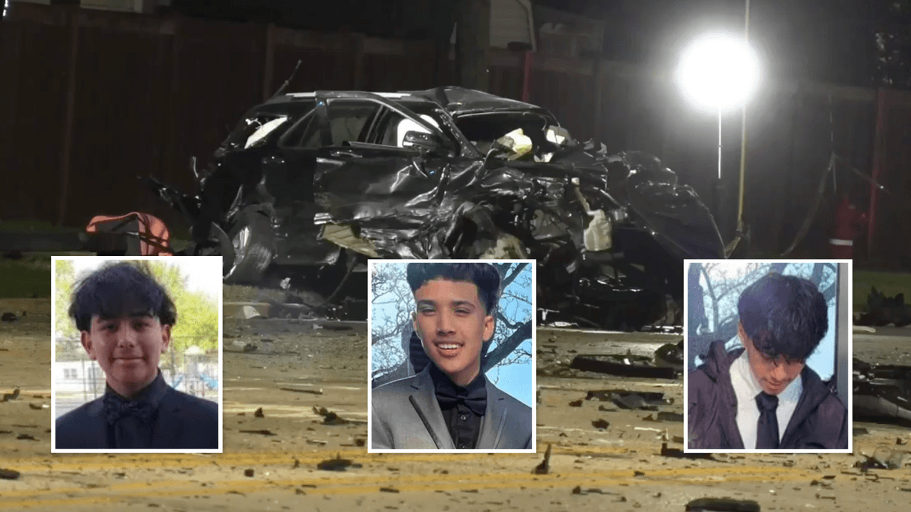 Cuatro jóvenes hispanos mueren en aparatoso choque múltiple en Wheeling