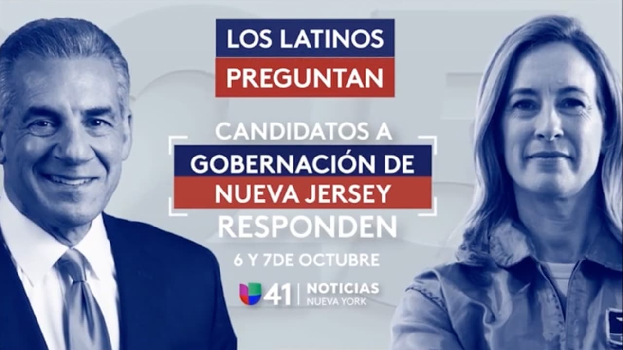 Univision 41 realiza foros con los aspirantes a la gubernatura de Nueva Jersey