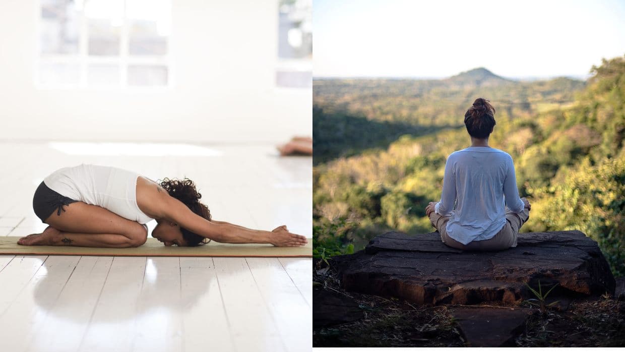 Paz interior: 4 posturas de yoga para dejar ir la tristeza y renovar tu energía