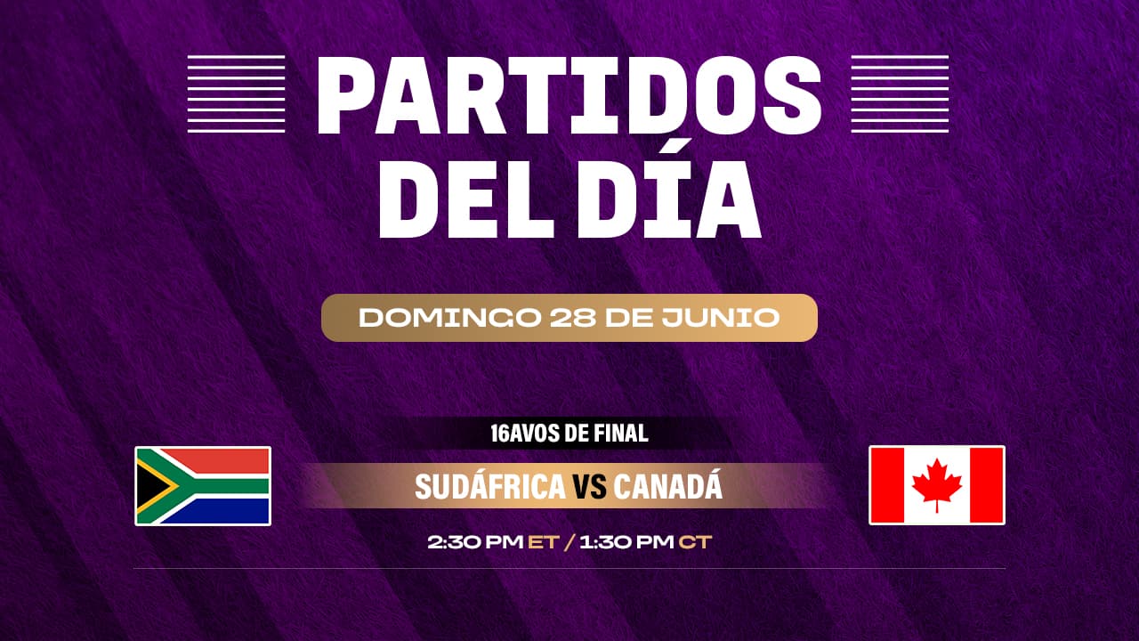 Partido del Mundial 2026 por radio - Hoy domingo 28 de junio