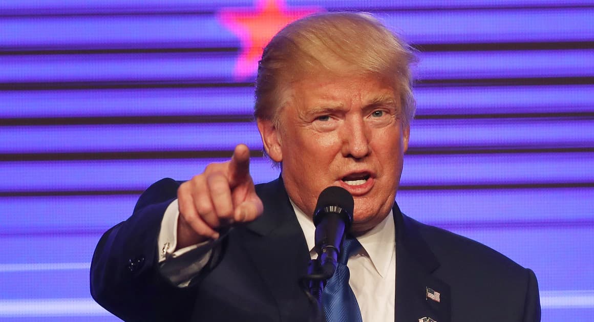 Trump hablando en un mitin en Miami, 16 de septiembre de 2016.