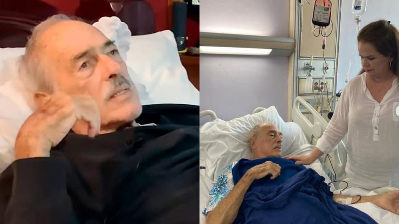 "Estuvo a punto de morir": esposa de Andrés García habla de la "sobredosis" que tuvo el actor