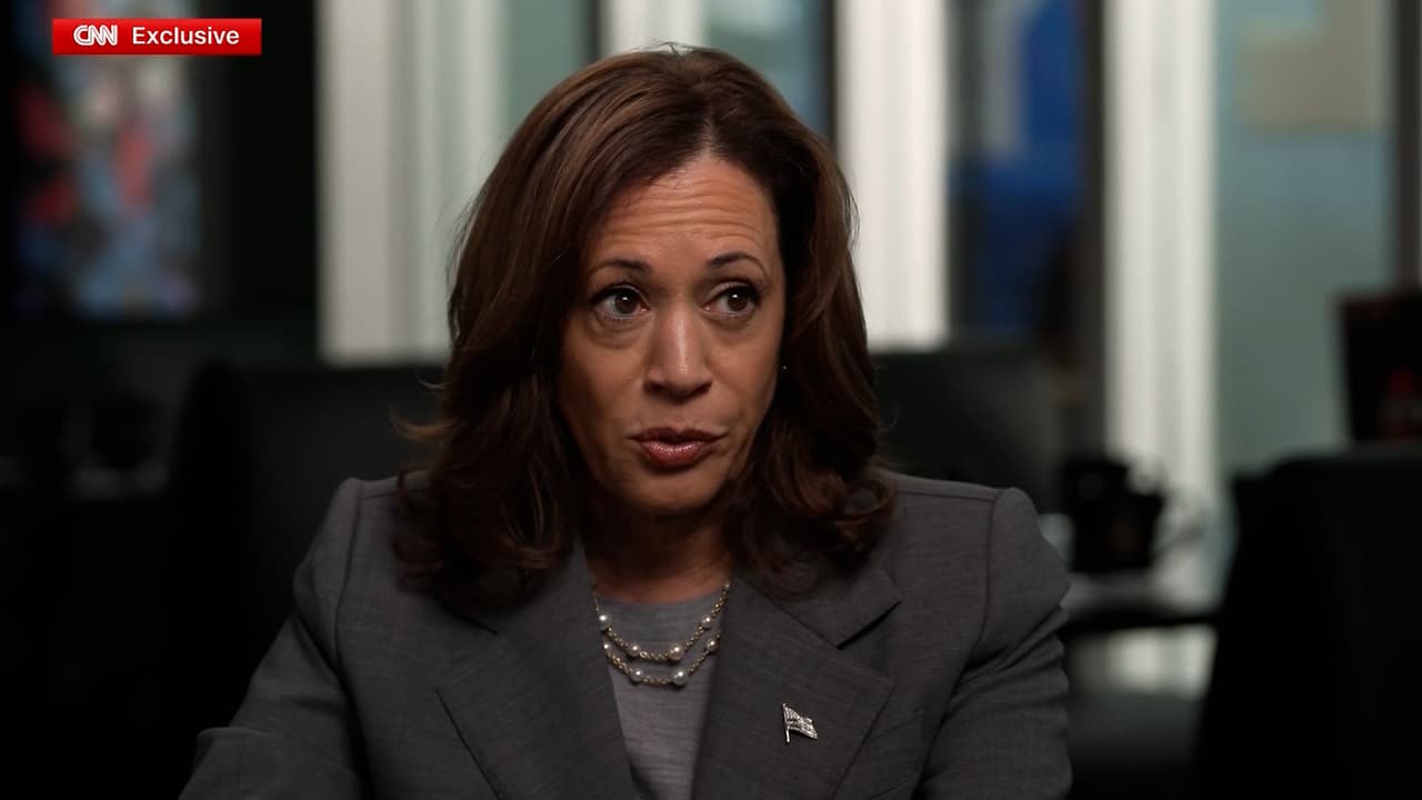 "Mis valores no han cambiado": Kamala Harris defiende sus giros de postura sobre migración o medio ambiente en su primera entrevista como candidata