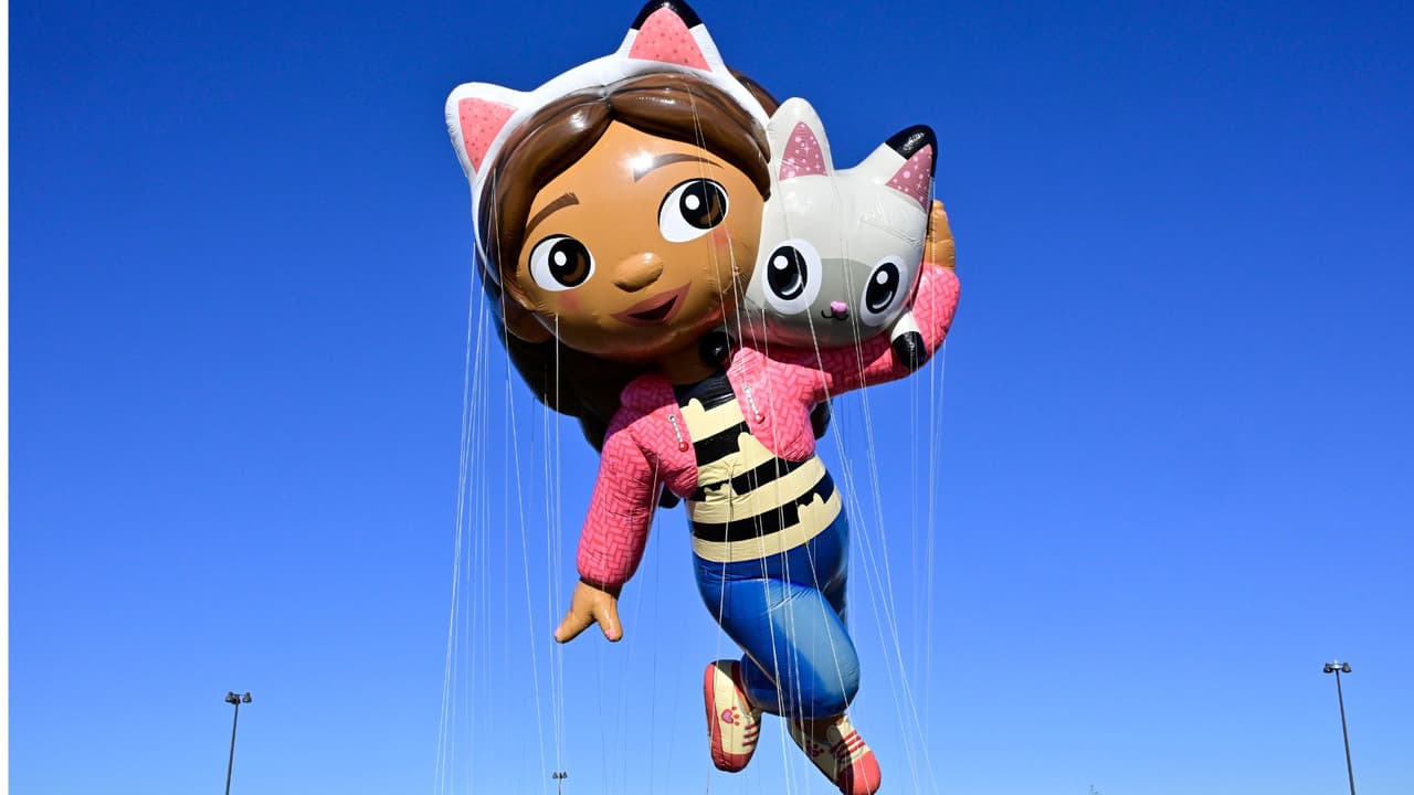 Gabby y su casa de muñecas estará estrenando su globo.