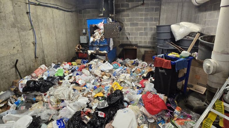 Mujer es rescatada tras quedar atorada en el ducto de la basura de un edificio de lujo en Hackensack