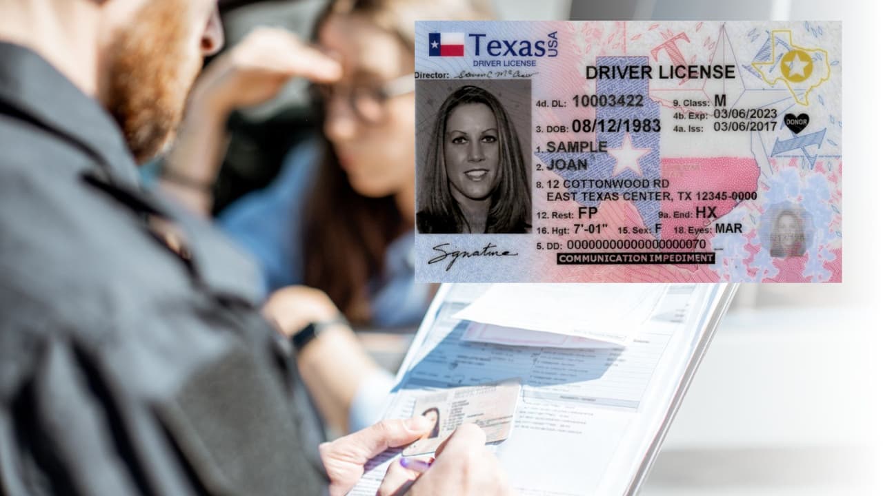 ¿Manejas sin licencia física en Texas? Por qué no vale mostrarla en el celular con la llegada del Real ID