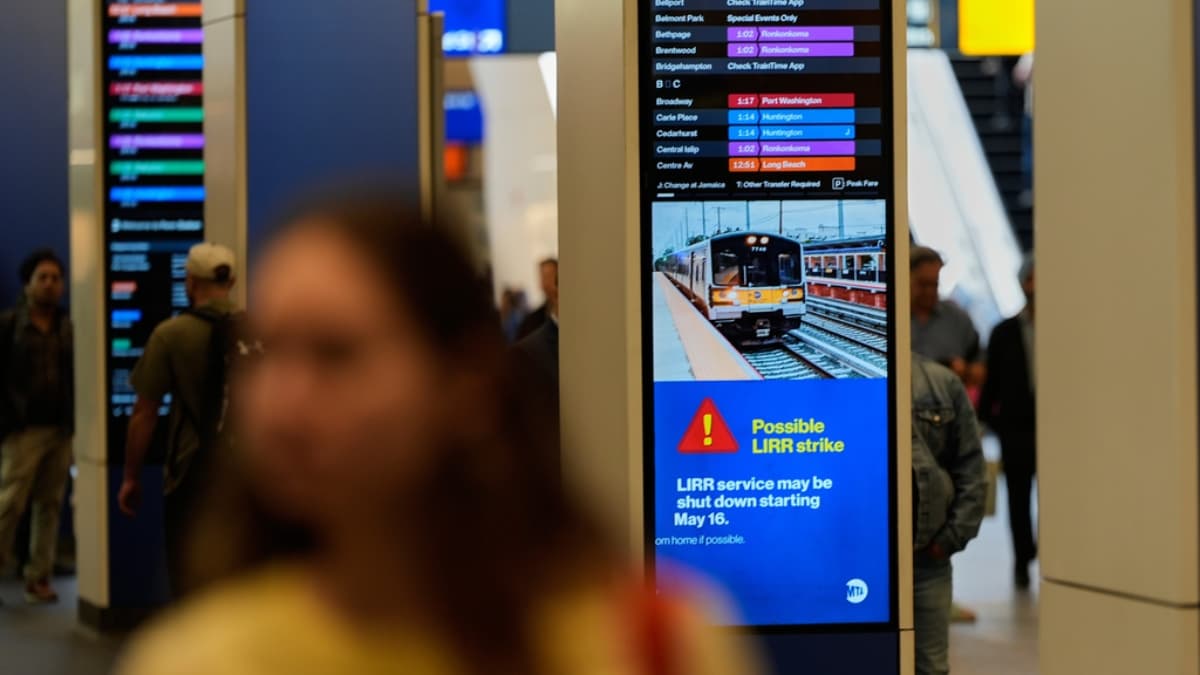 Huelga del LIRR desde este sábado: rutas, autobuses y cómo llegar a Nueva York ahora suspendido el servicio