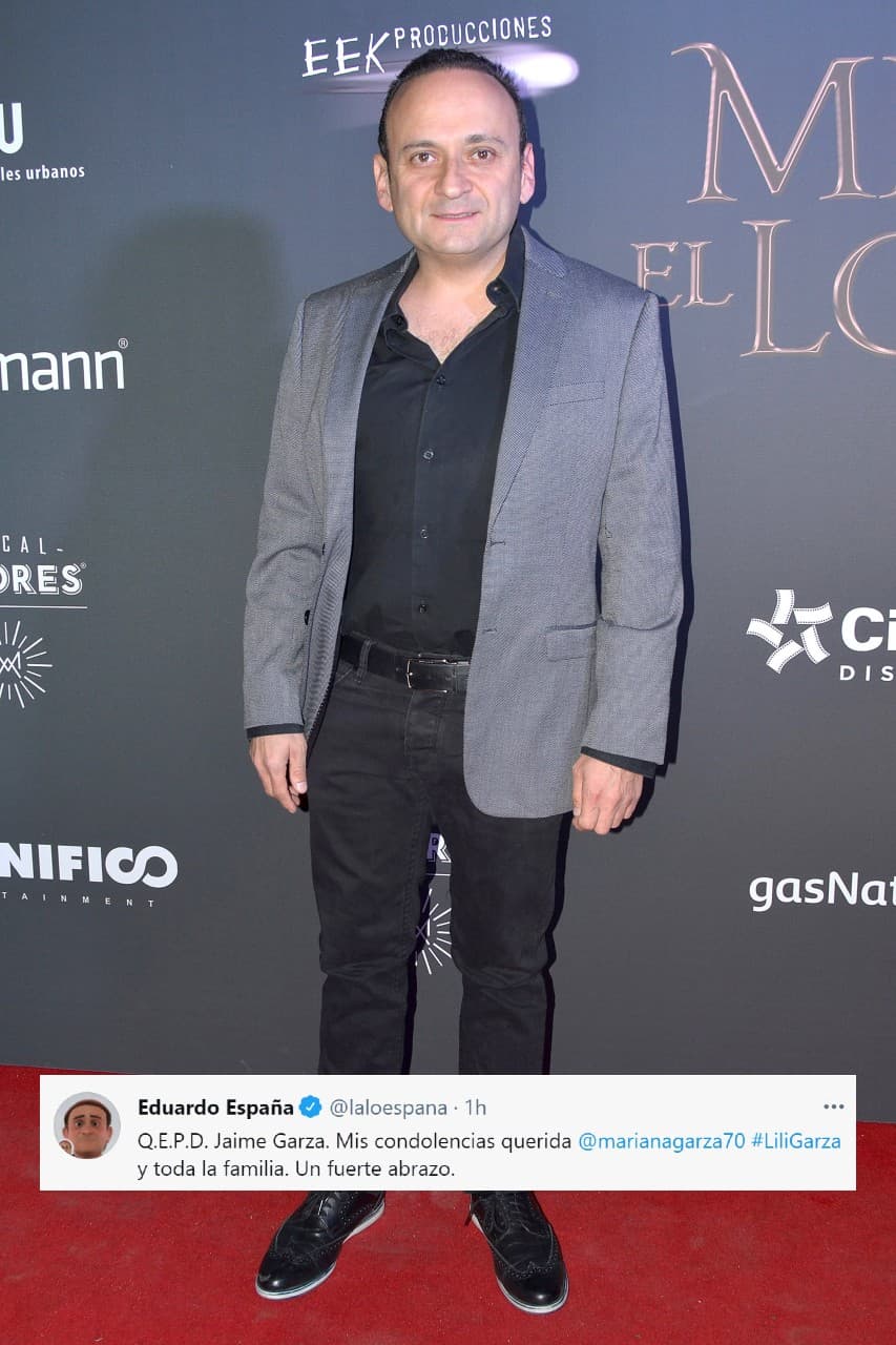 El comediante y actor,
<b>Lalo España,</b> externó sus condolencias a Mariana Garza, exintegrante de Timbiriche y sobrina del fallecido actor.
