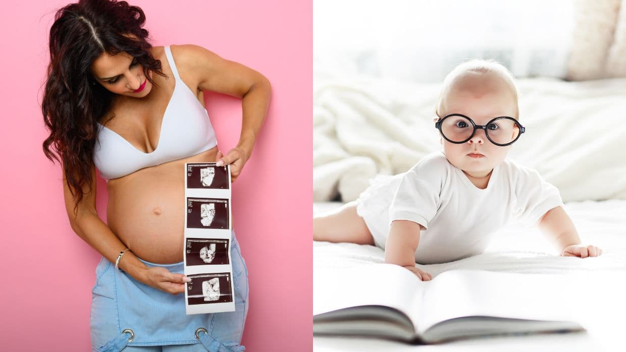 7 hábitos que ayudan a tu bebé a ser más inteligente, todo empieza desde la pancita