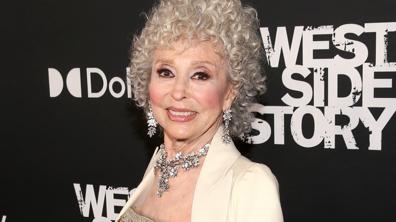 A sus 90 años, Rita Moreno confiesa que "todavía no tiene lo que quiere" en su carrera