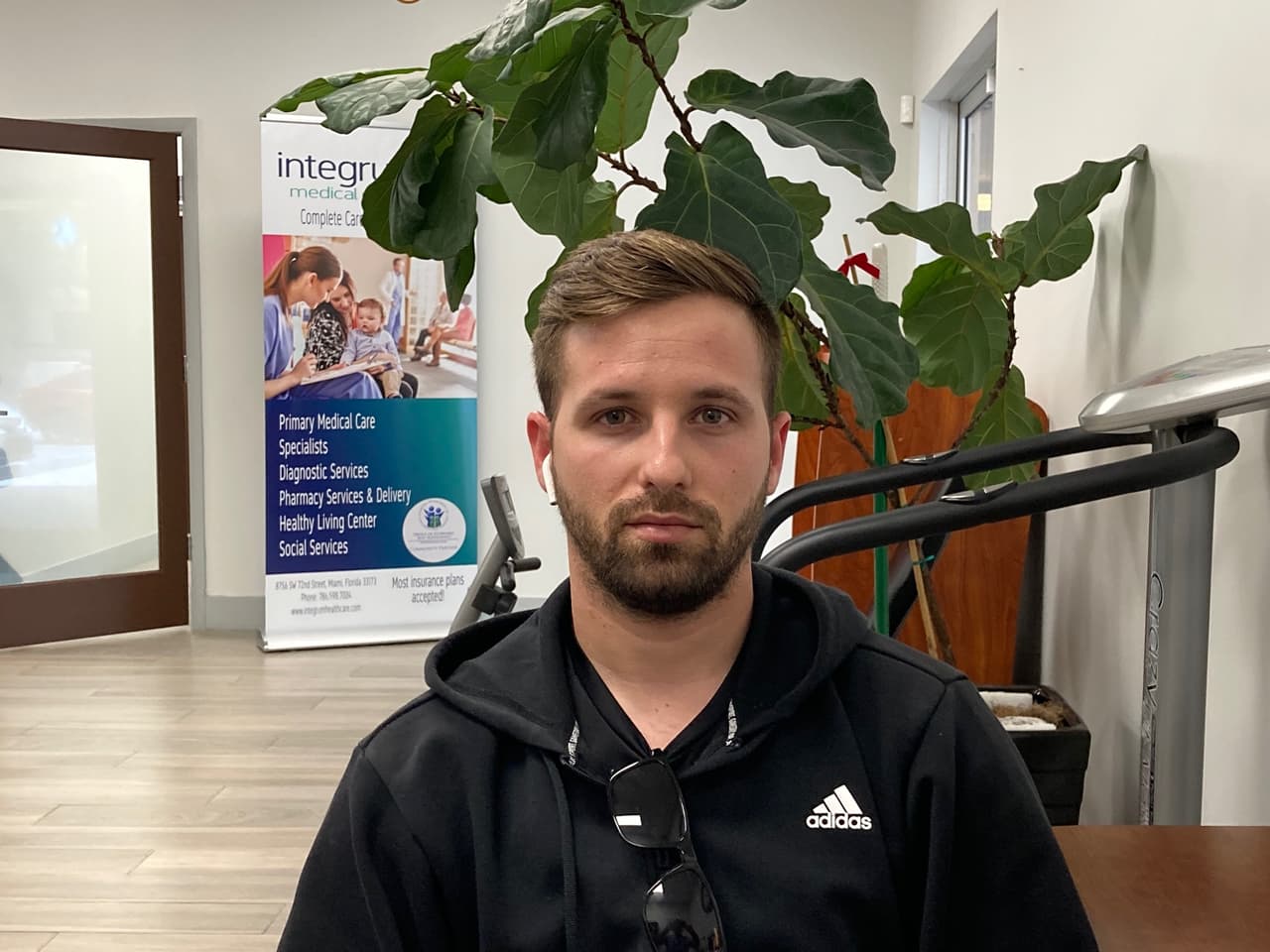 Adrian Suarez, aged 26, left Cuba in January, joining the latest exodus from the island.