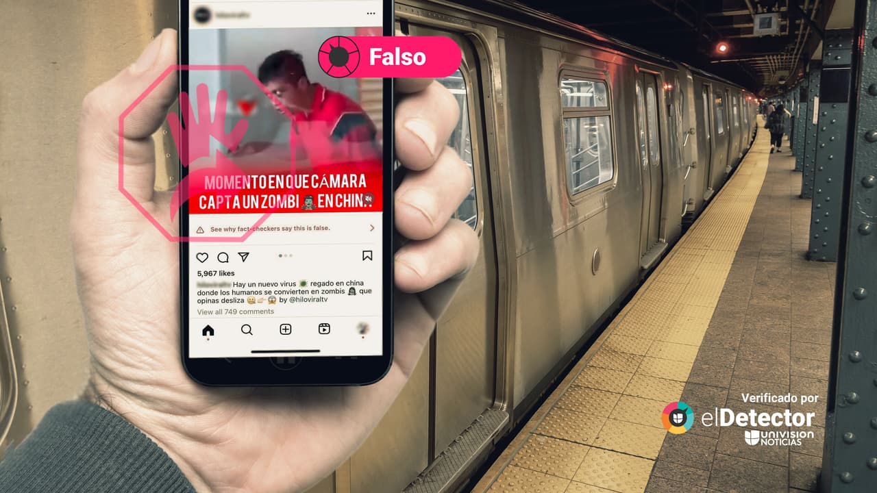 Esas imágenes NO muestran personas convertidas en zombis por “un nuevo virus” en China