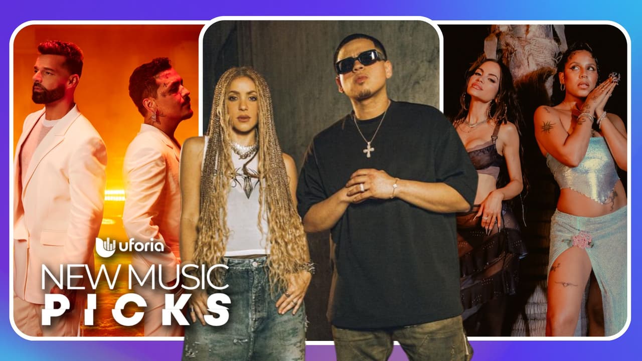 Uforia #NewMusicPicks: Shakira, Fuerza Regida, Natti Natasha, Ricky Martin y Rawayana estrenan música nueva