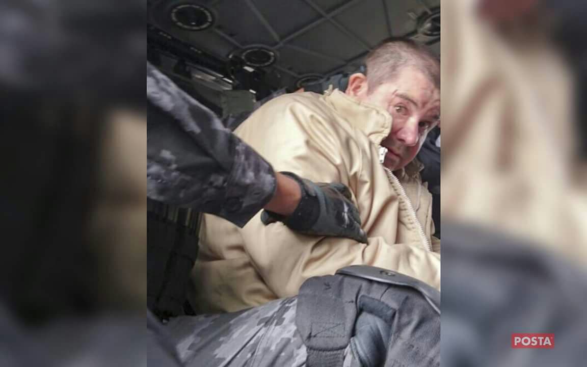 <b>Departure from Mexico</b>. Joaquín 'El Chapo' Guzmán leaves Ciudad Juarez, Mexico to New York, United States; Under heavy security.