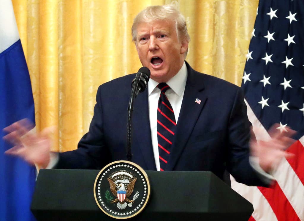 "Guerra Civil", "traición", "MIER**": la rápida degradación del lenguaje del presidente a raíz de su posible 'impeachment'