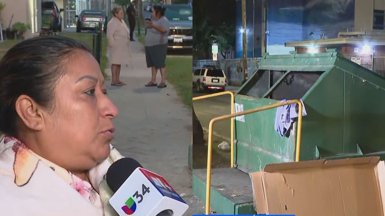 Hispana encuentra a una bebé muerta en basurero al sur de Los Ángeles: “Pensé que era una muñeca”