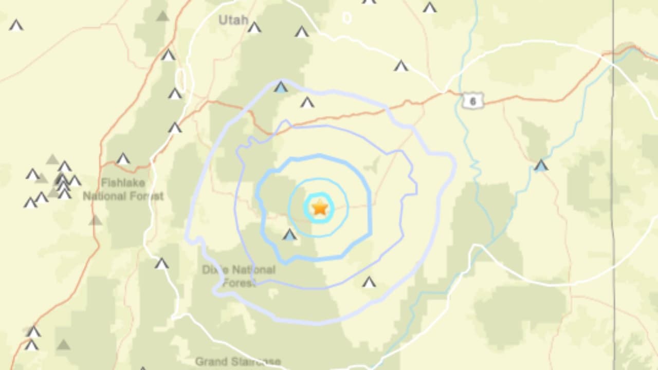 Lo que sabemos del sismo de magnitud 4 que sacudió el sur de Utah la noche del lunes