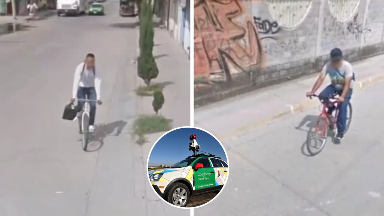 Choque de bicicletas quedó captado en Google Maps: internautas no pueden creer la coincidencia