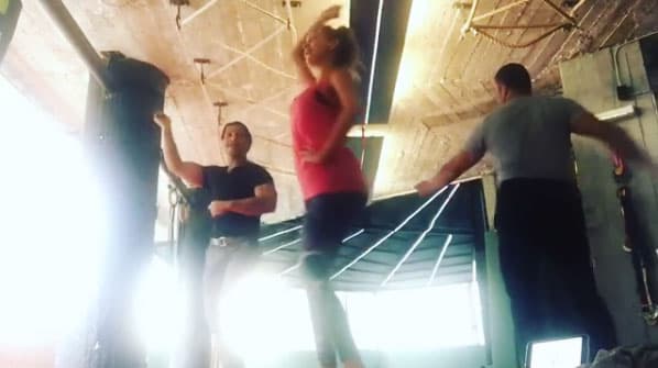 Pero eso sí, nunca dejó de hacer ejercicio para mantenerse en forma.