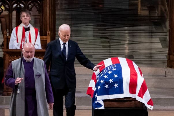 Washington despide a Carter con un funeral de Estado en la Catedral Nacional