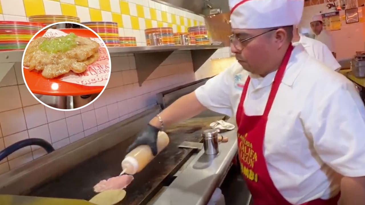 El Califa de León, primer puesto de tacos con estrella Michelin, estará en Chicago por unos días