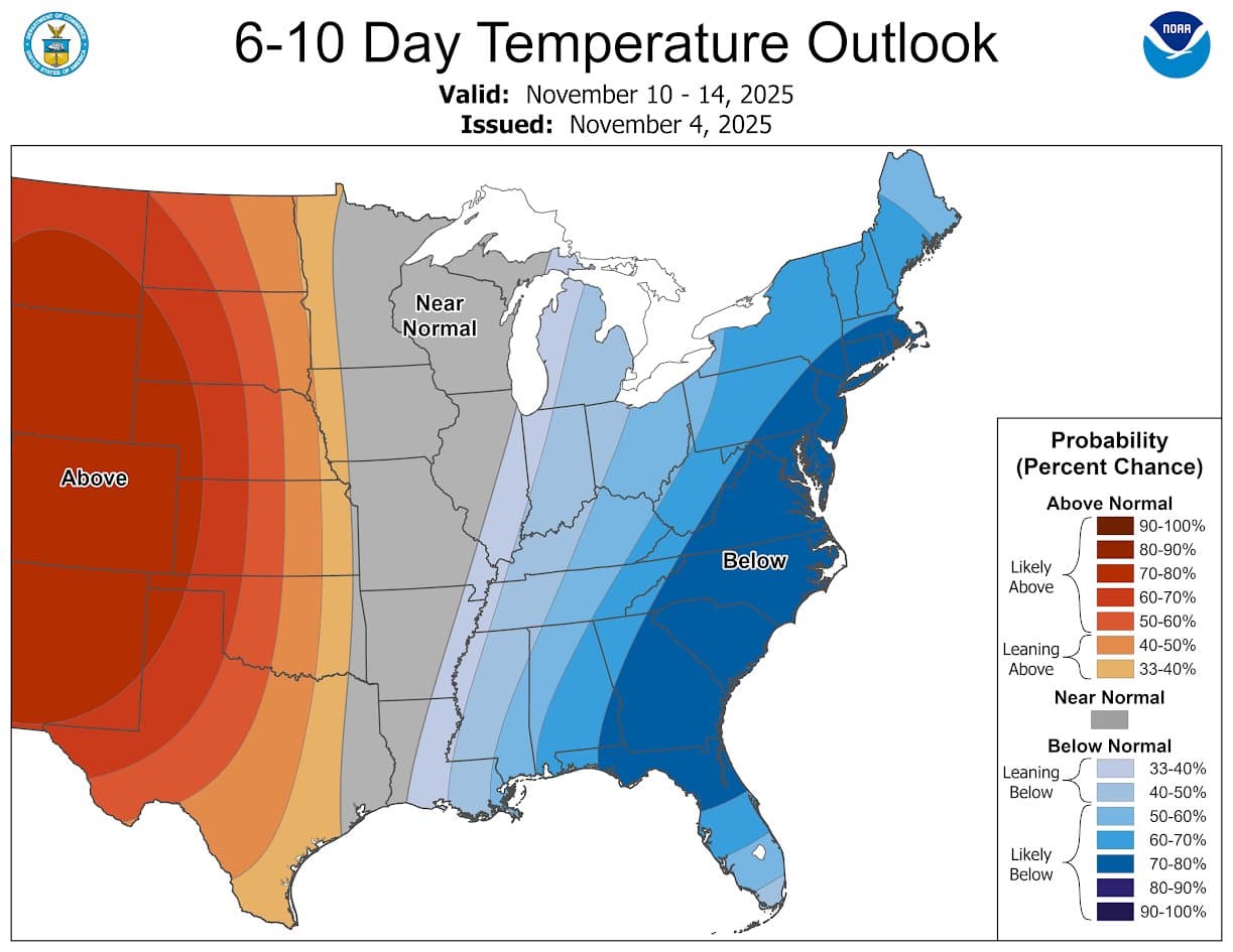 Llega la primera ola de frío: ¿qué estados y regiones serán los más afectados por las bruscas caídas de la temperatura?