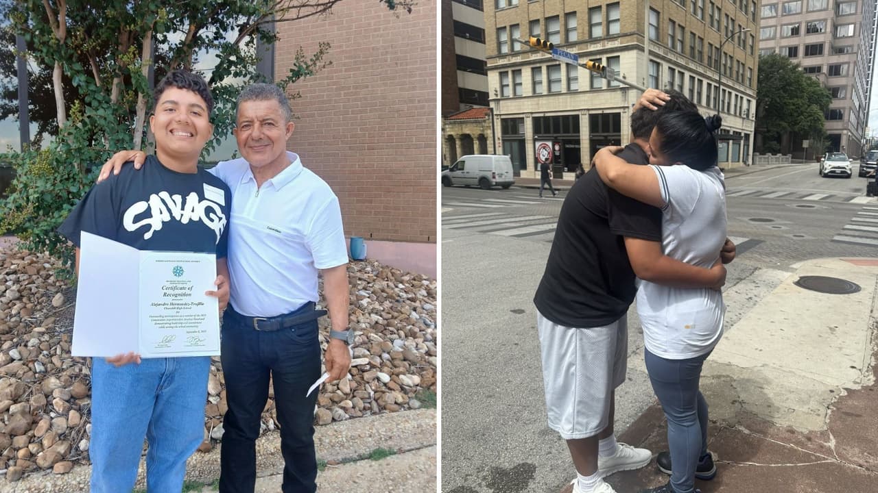 Liberan a padre e hijo de centro de ICE en Texas tras ser detenidos rumbo a un partido de fútbol