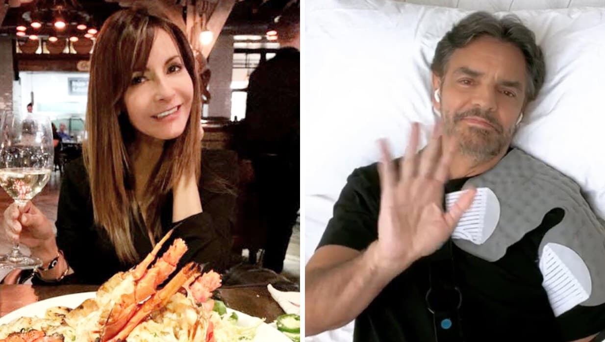 Sarah Bustani, expareja de Eugenio Derbez, volvió a buscarlo tras su accidente