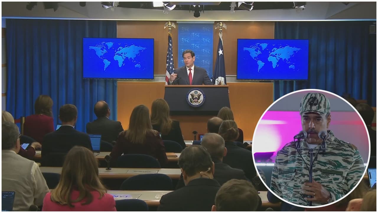 “Es un régimen ilegítimo”, secretario de Estado, Marco Rubio, sobre el gobierno de Maduro