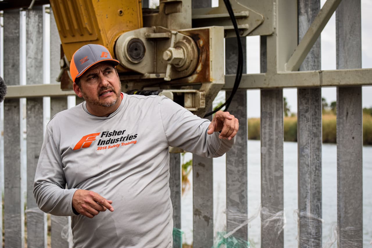 Private contractor Tommy Fisher.