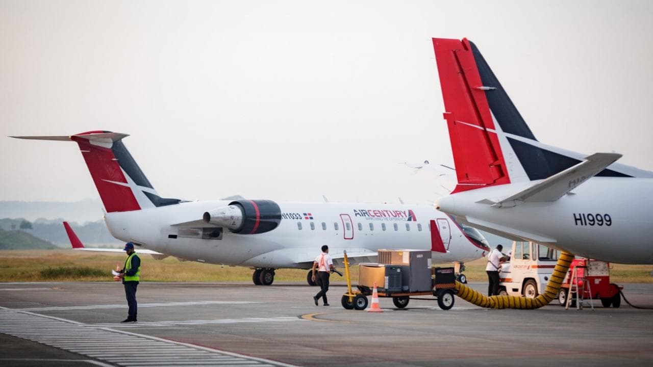 Air Century is one of the charter companies flying between Cuba and Nicaragua.