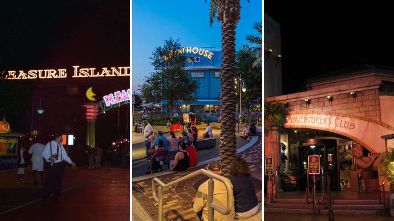 Pleasure Island: el distrito nocturno de Disney que celebraba Año Nuevo cada noche