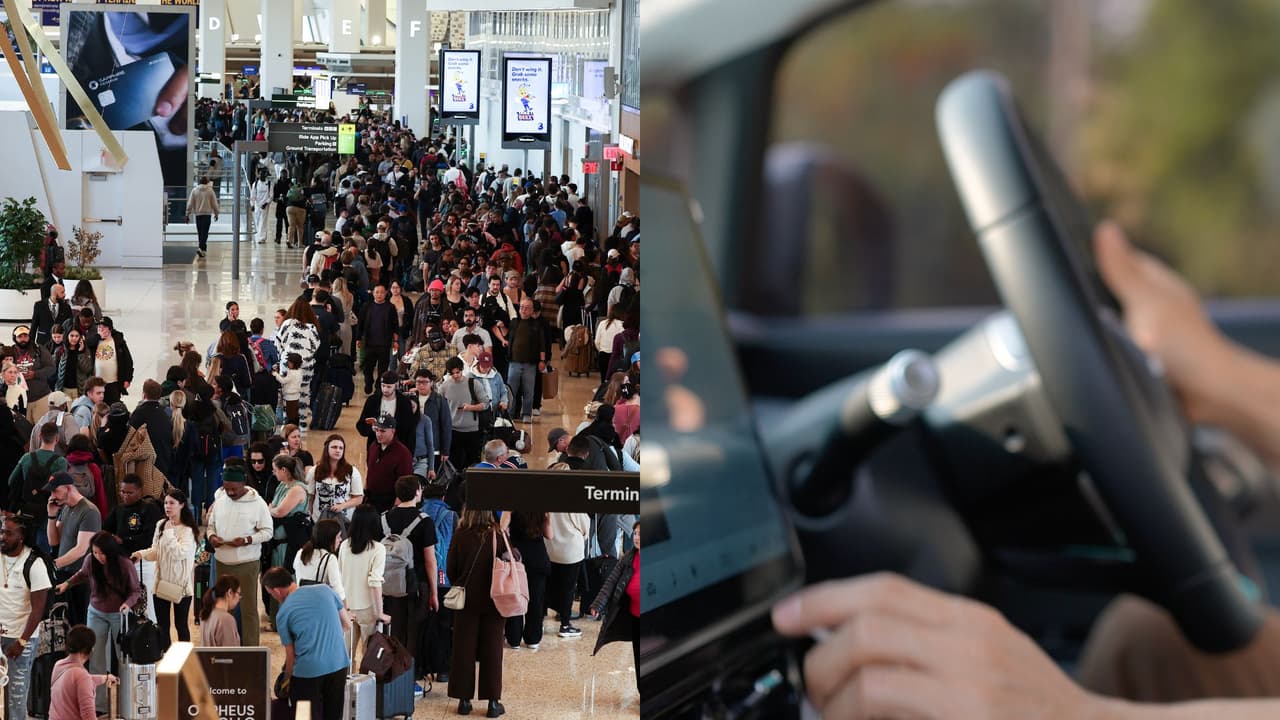 Largas filas y escasez de autos para rentar en el Aeropuerto George Bush: ¿Qué está pasando?