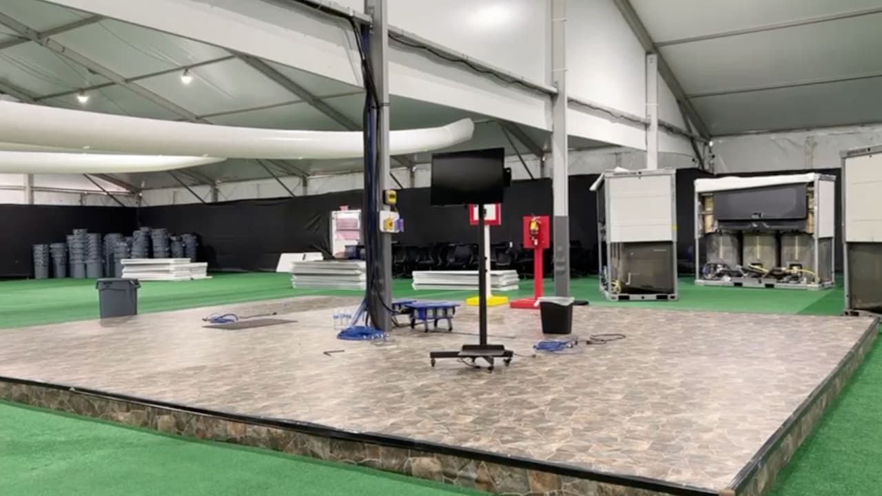 <b>El centro de detención estuvo en operaciones por dos años.</b> Este espacio se adecuó para que las personas recibieran los servicios que necesitaran mientras eran procesados según la violación migratoria.