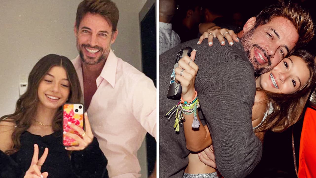 William Levy y Kailey recuperan el tiempo perdido: padre e hija se dejan ver felices en España
