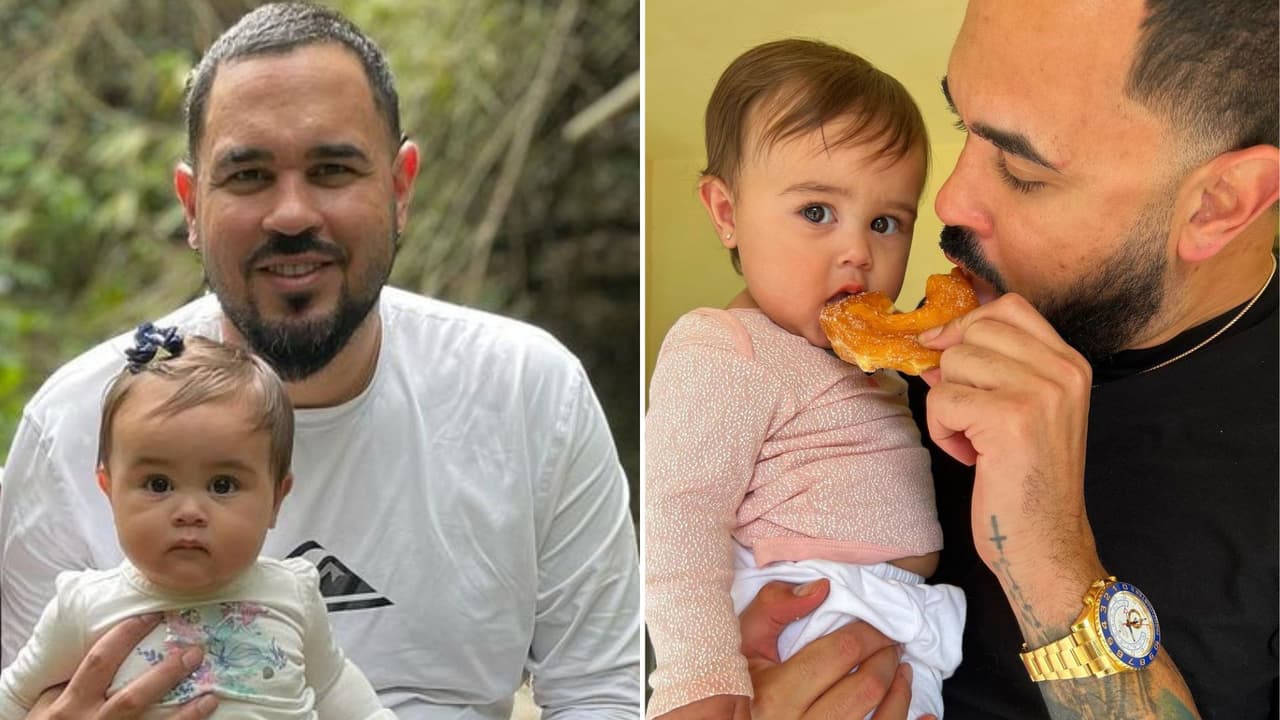 Raphy Pina recibe la visita de su hija Vida Isabelle y él le hace una curiosa petición