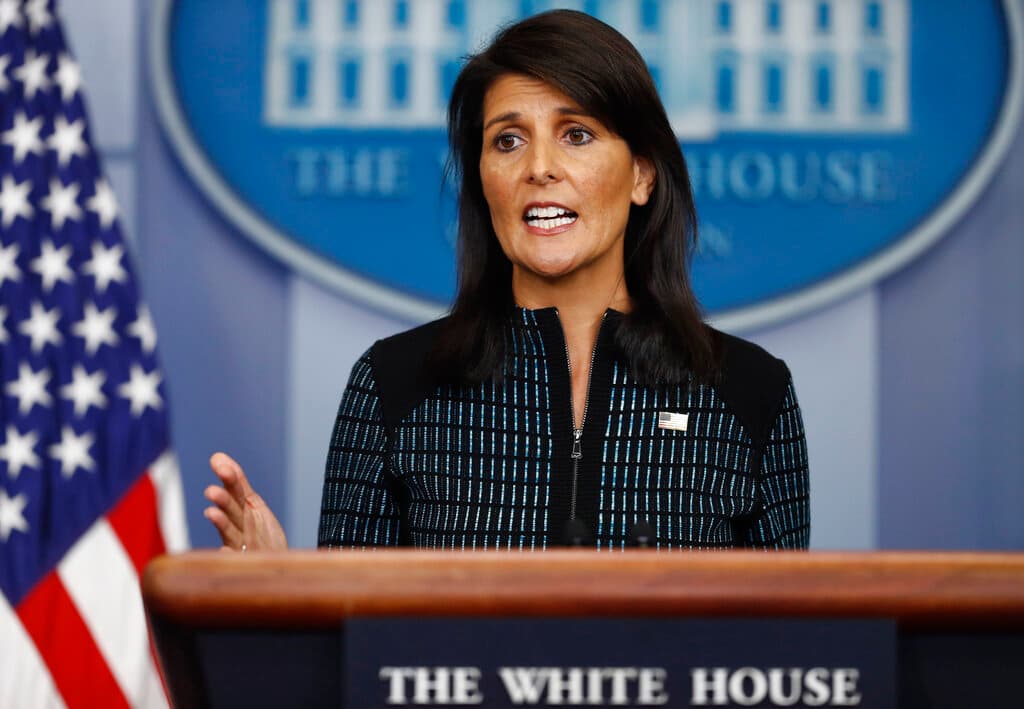 Nikki Haley anuncia su postulación a la candidatura presidencial republicana
