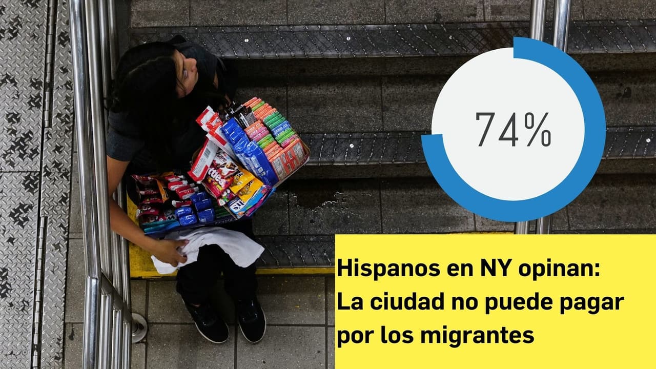 Votantes hispanos desaprueban manejo de crisis migratoria en Nueva York, revela encuesta de Televisa-Univision y Media Predict