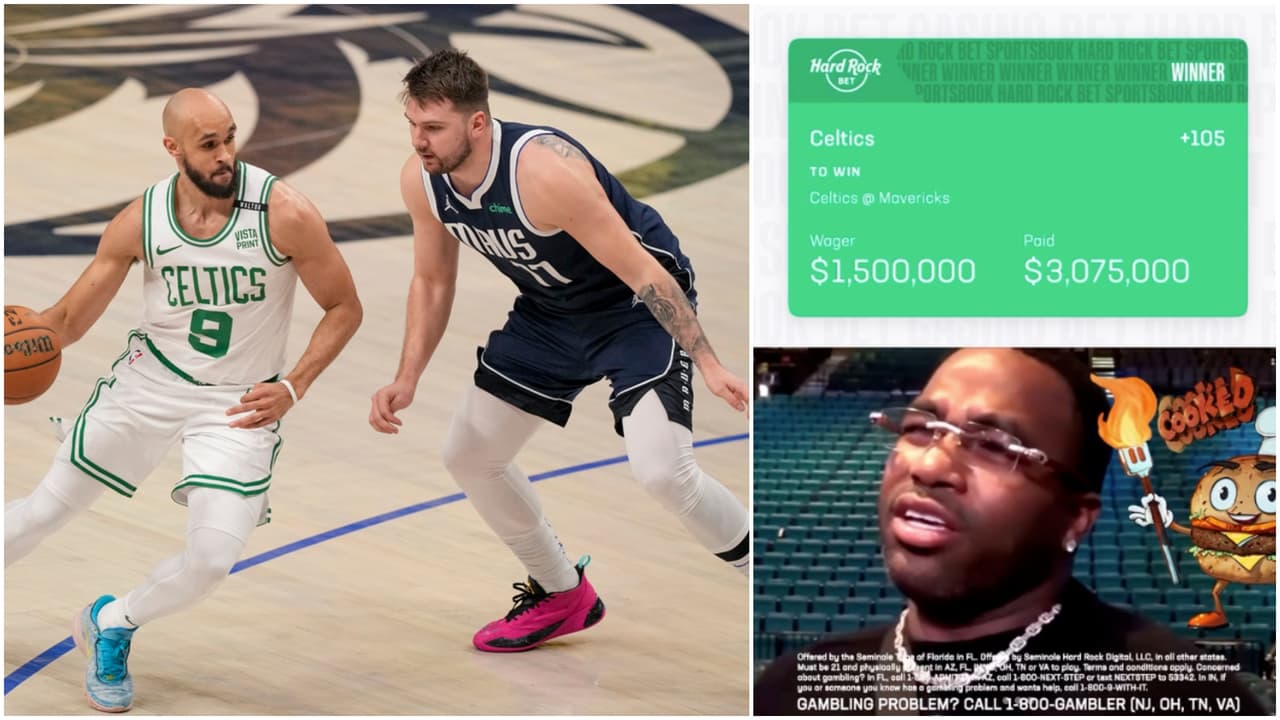 <h2 class="cms-H2-H2">2.- Anónimo (Apuesta: $1,500,000 | Ganancias: $ 3,075,000) – 2024, NBA</h2>
<br>Un fanático de la NBA
<a href="https://www.instagram.com/p/C8I-nQAsSLh/?img_index=1" target="_blank">apostó</a> $1,500,000 a que los Boston Celtics vencerían a los Dallas Mavericks en su cancha local. Con una probabilidad de +105, obtuvo una ganancia de $1,575,000, lo que resultó en un pago total de $3,075,000, luego de que los Celtics lograran una ventaja de 3-0 en la serie. Según Hard Rock Sportsbook, esta es una de las mayores victorias en apuestas reportadas en 2024.